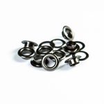 Люверсы металл ⌀_8.0 мм (внутр.), чер.никель, 100 шт, S090809, BIG