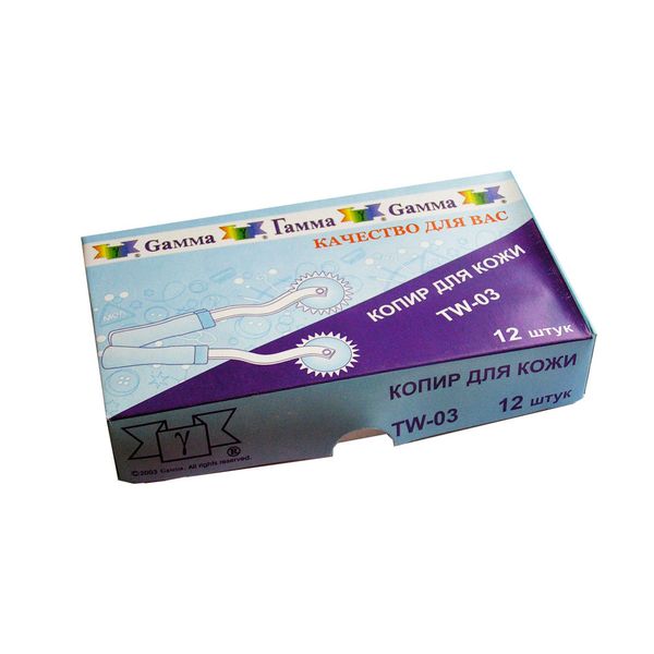 Копир с пластиковой ручкой, 12 шт, Gamma TW-03