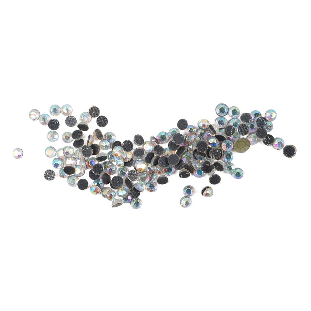 Стразы термоклеевые, 2 мм, ss6, 150 шт/упак (119AB голубой)