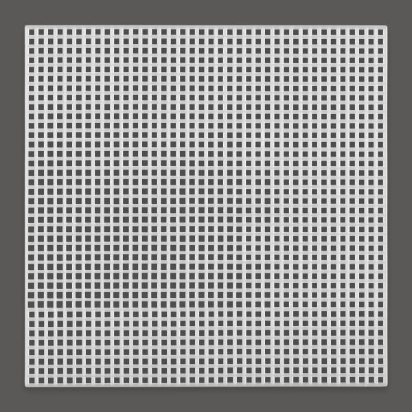 Канва пластиковая 14х14 см, 10 шт, 100% полиэтилен, квадрат большой, Gamma KPL-11