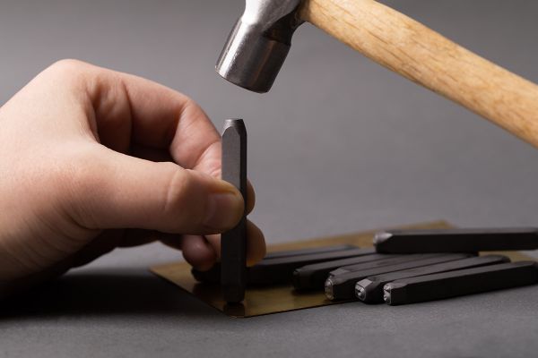 Набор штампов для чеканки по металлу Промысел MT-008 4 мм, цифры