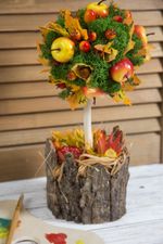 Декоративные элементы для флористики 3 см, 6х6 шт, 02 деревенское яблоко, Blumentag RDF-04