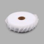 Лента (тесьма) шторная: сборка косая (правый наклон) (1:2) 50 мм / 50 метров, прозрачная