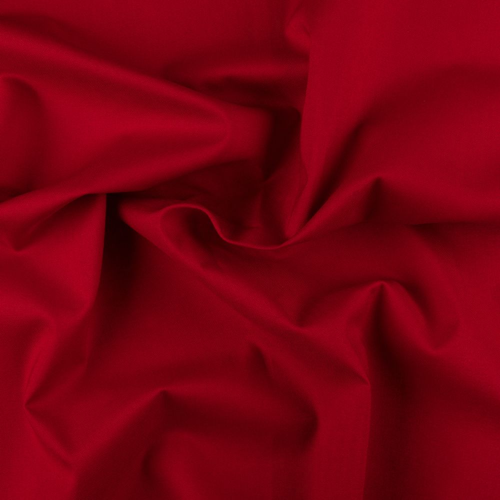 Ткань для пэчворка Peppy Краски жизни Люкс, отрез 50х55 см, 146 г/м², 19-1757 т.красный, Peppy