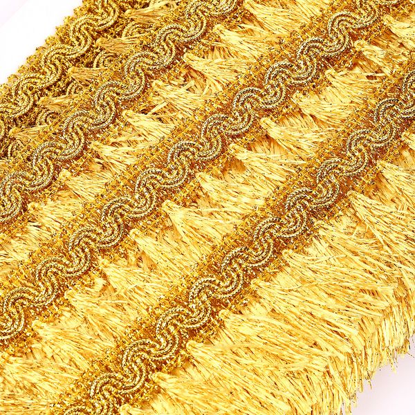 Тесьма отделочная 45 мм / 13.71 метров, TBY 914 цв.золото