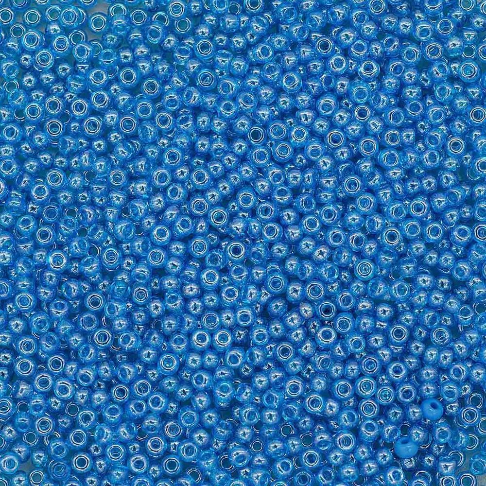 Бисер Preciosa прозрачный жемчужный 10/0 (2.3 мм), круг. отв, 20гр, уп.5 шт