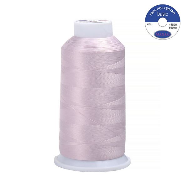 Нитки швейные текстурированные Max, 150D/1, 5000 м, 90г, 360 сиреневый