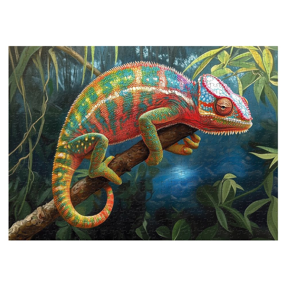 Пазл. Премиальная коллекция 500 элементов, TOP-PZL-500/02 Хамелеон, Фрея