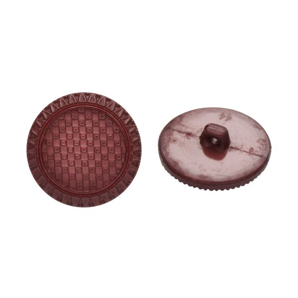 Пуговицы на ножке 28 мм (19-1528 т.бордовый), 36 шт