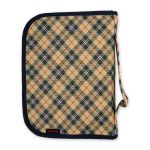 Органайзер для спиц и крючков 27.5х20.5х3 см, ткань нейлон, 03 клетка бежевая, Gamma OGN-02