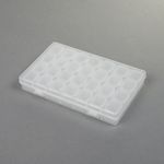 Контейнер для мелочей 17.5x11x2.5 см, К-28, 7 секций 4 яч. цв. в ассортименте