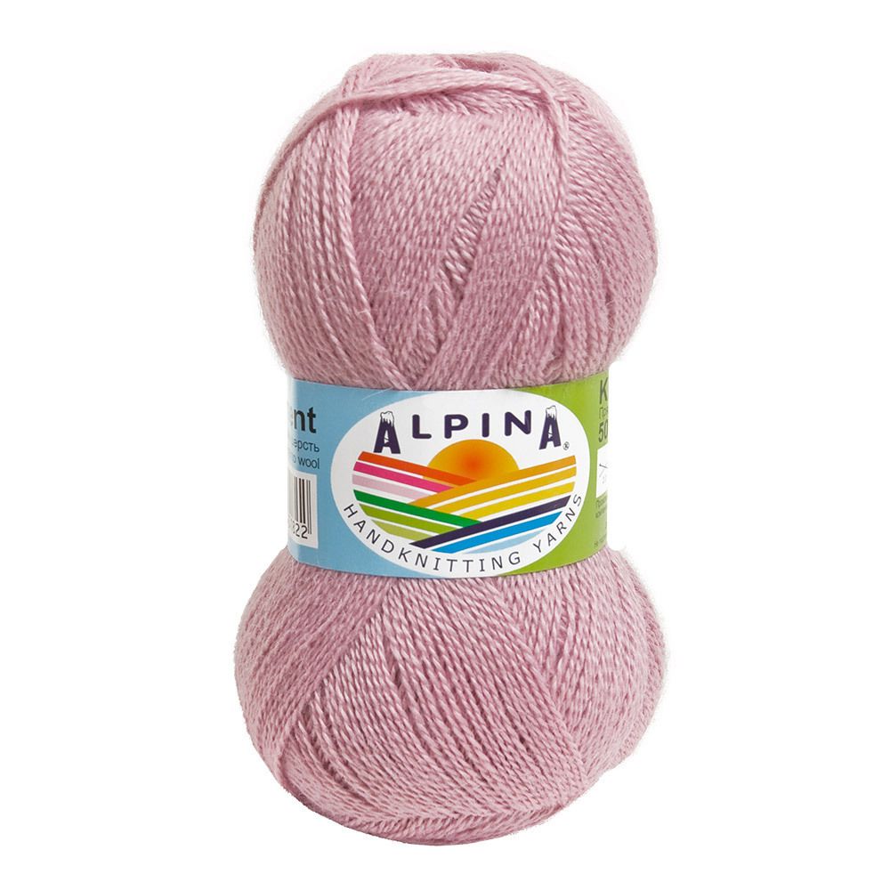 Пряжа Alpina Klement / уп.4 мот. по 50г, 300м, 11 св.сиреневый