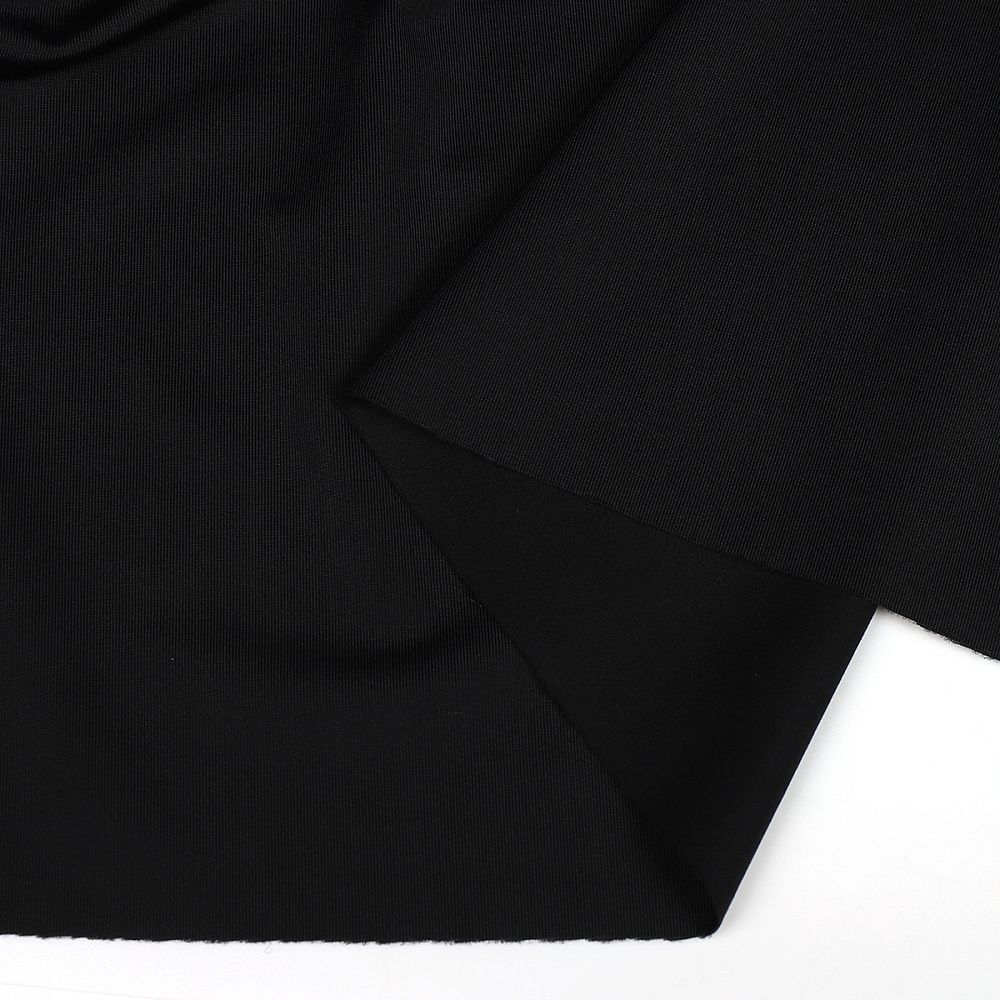 Микрофибра для нижнего белья 190 г/м², 150 см, OLG061, цв.170 черный, 1 метр