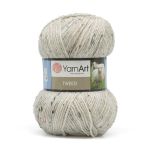 Пряжа YarnArt (ЯрнАрт) Tweed / уп.5 мот. по 100 г, 300м, 221 молочный