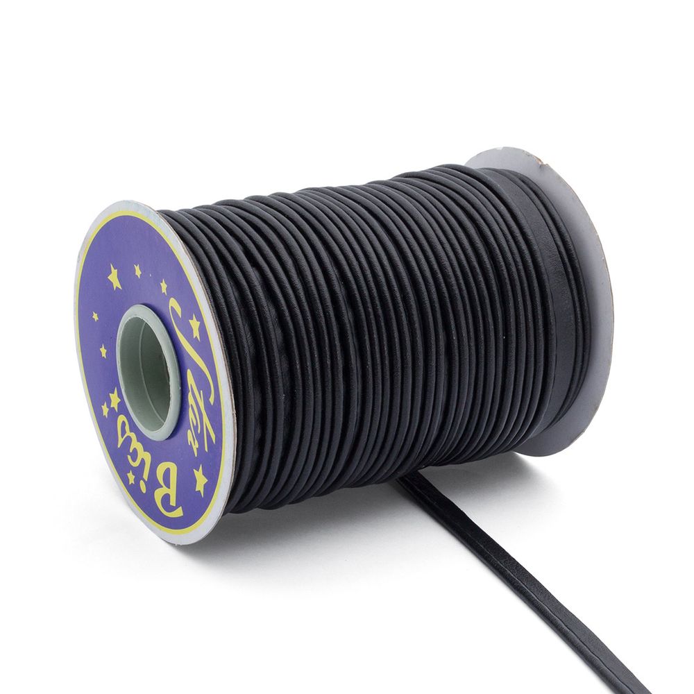 Кант искусственная кожа 10 мм / 45 метров, черный