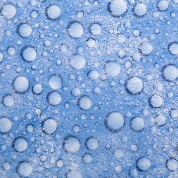Флористический фетр 35 г/м², 2 м, 10 синий (капли), Blumentag PNW-35/1