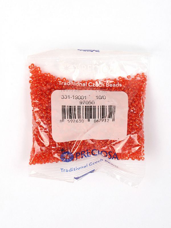 Бисер Preciosa 10/0 (2.3 мм), 50 г, TSL цв. 97050/331-19001