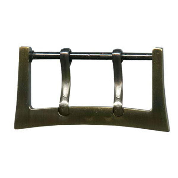 Пряжка для ремня 57х30 мм, 1 шт, 12 шлифованная бронза, Micron GBFA 1218