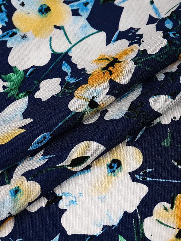 Штапель 90 г/м², 145 см / 2 метра, TBY Vi-E1756-3 цв.E1756-3