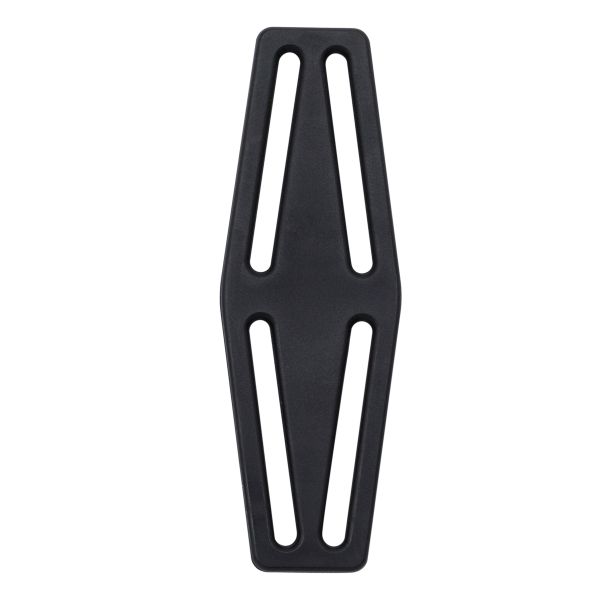 Рамка-регулятор/разделитель пластик (ромб) 25 мм / 20 штук, п/а, черный