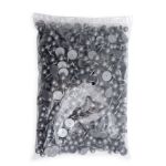 Пукля поварская, цветная, 10 мм (серебро) П-10, 500 шт