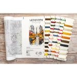 Набор для вышивания нитками LetiStitch L9929, Париж 23х31см