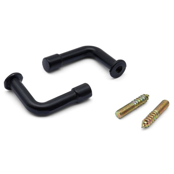 Крючок-держатель для подхватов 40 мм, металл, 3 черный, X455