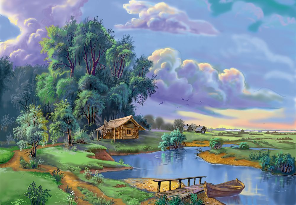 Пазл 560 элементов, Родные просторы, PZL-560/08, Фрея