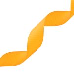 Лента репсовая (в рубчик) 25.0 мм, 042 оранжевый, уп.18,28 м