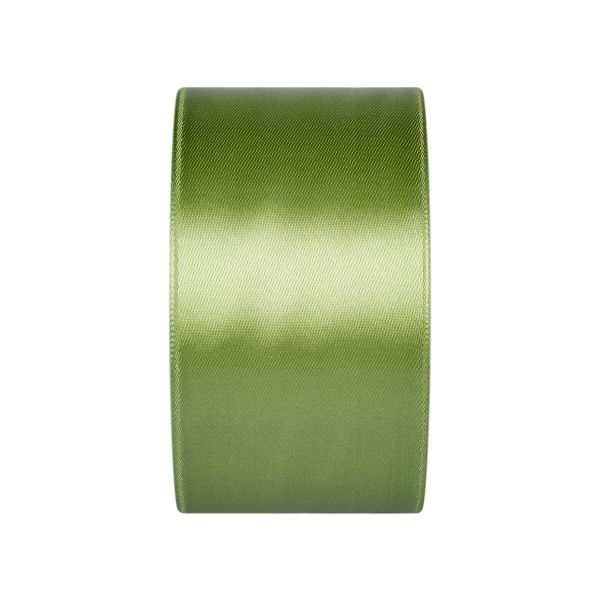 Лента атласная 1-сторонняя 50.0 мм / 33±2 метра, 086 серо-зеленый, Gamma