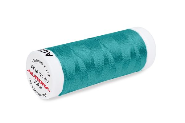 Нитки для креативных работ Aurora №120, 300 м, цв. PF393, 5 катушек