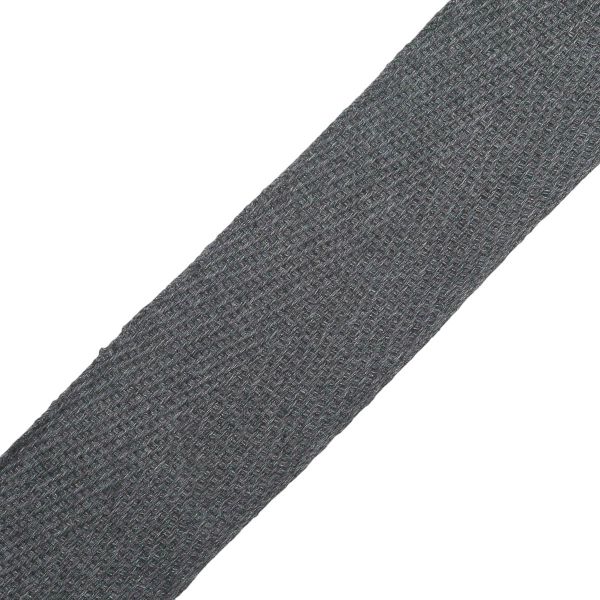 Тесьма (лента) киперная (100% х/б) 40 мм / 25 метров, рис. 9802, 11.4 г/м, 16 серый, С3869Г17