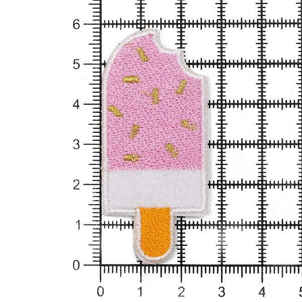 Термоаппликация Эскимо на палочке, 2.6х5.8см, Hobby&Pro