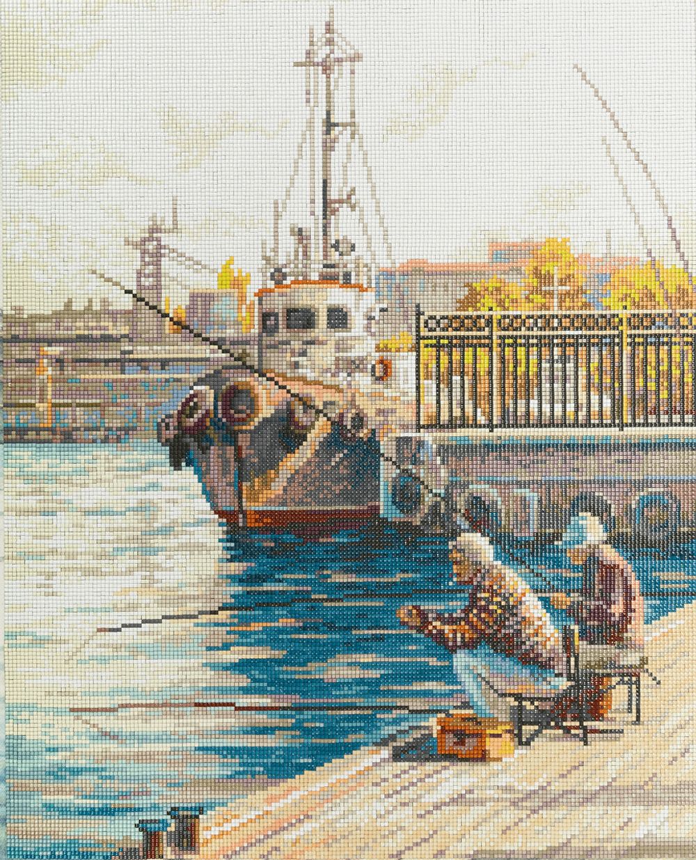 Алмазная (кристальная) мозаика Фрея, Выходной, 40х50 см