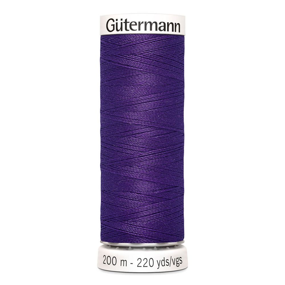 Нитки универсальные Gutermann Sew-all 100 (200 метров), 5 кат. | 373 т.фиолетовый