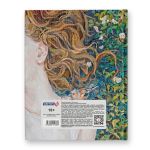 Бизнес-блокнот, матовая ламинация + выбор.лак, A5+ 80 л. 22 шт, клетка, Ветер в волосах 000944, Светоч 80ББТ5_93_5_1