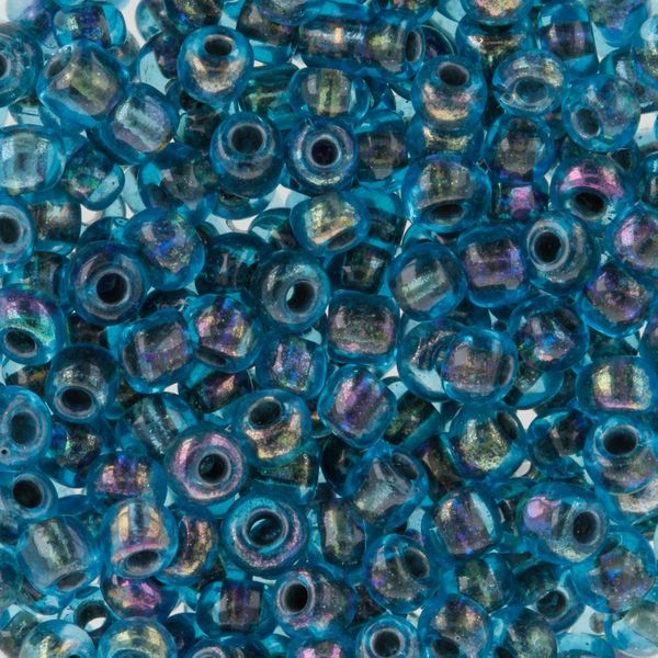 Бисер Zlatka 8/0 (2.9 мм), 100 г (10х10 г), №0221 т.синий, GR