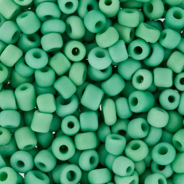 Бисер Zlatka 8/0 (2.9 мм), 100 г (10х10 г), №0047M зеленый, GR