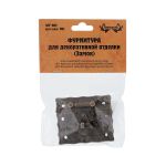 Замок для шкатулок 5х4.2 см, 1 шт, 01 бронза, Промысел WF-002