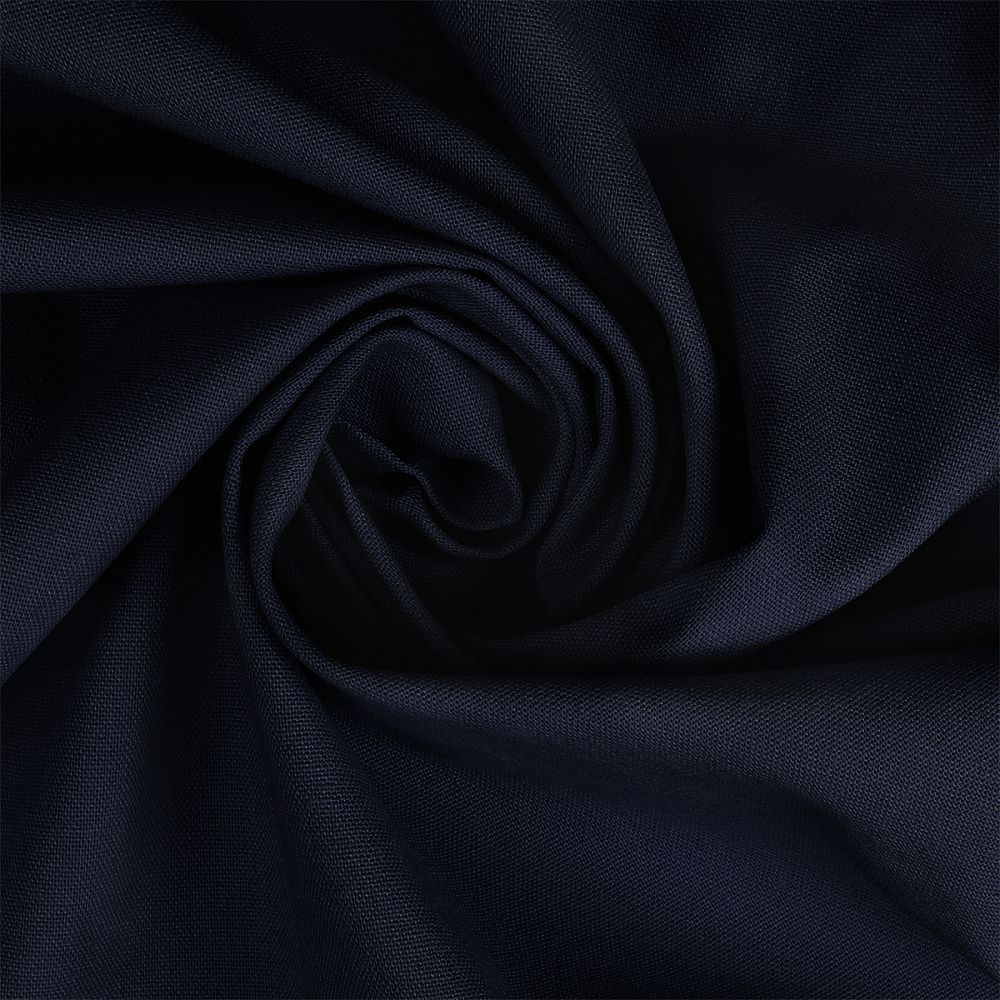 Льняная ткань 200 г/м², 140 см / 5 метров, TBY.Li.1009.50.5, цв.50 джинса