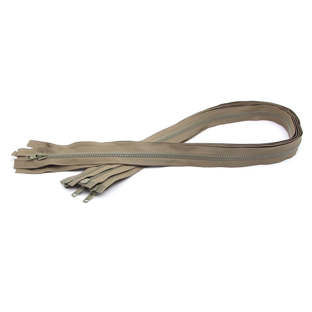 Молния трактор Arta Т6 (6 мм) 2 зам., разъем., 100 см, цв. 110 фисташковый, уп.5 шт