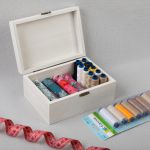 Нитки швейные бытовые Gamma 40/2, 183 м / 10 кат, ассорти 10