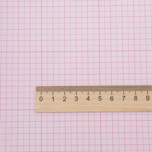 Бумага масштабно-координатная 80 г/м², А3 Маджента, 20 листов