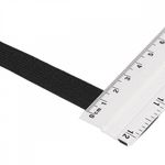 Резинка вязаная 15.0 мм / 40 метров, стандартная 3.9 г/п.м., черный