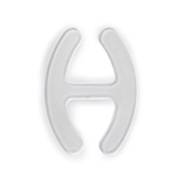 Застежка-держатель для бретелей пластик 45х35 мм, прозрачный, Prym 991872