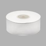 Лента репсовая (в рубчик) 30.0 мм, 001 белоснежный, уп.18,28 м