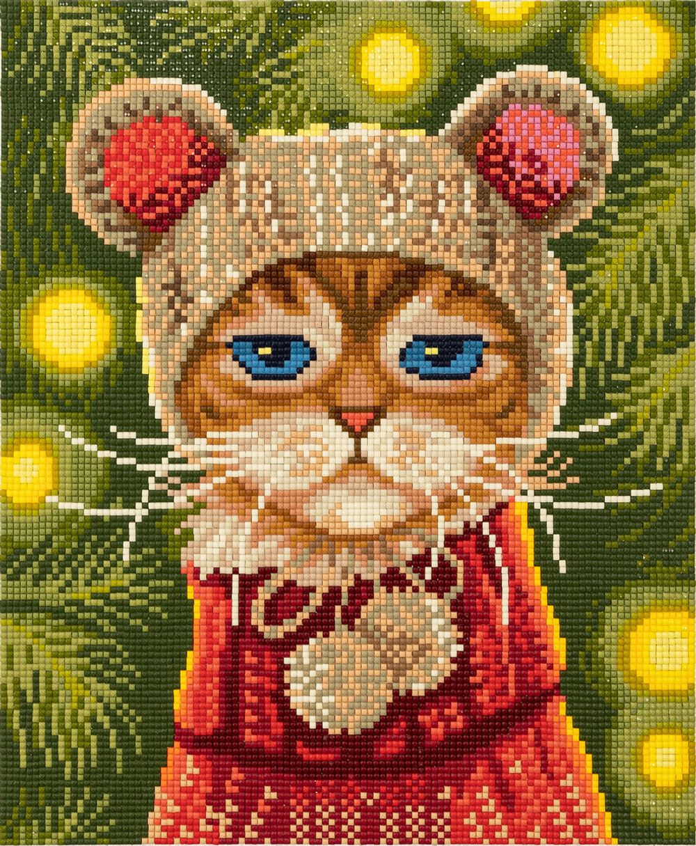 Алмазная (кристальная) мозаика Фрея, Праздничное настроение, 25х30 см