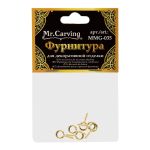 Подвес для шкатулок 1.3 см, 30 шт, 01 золото, Mr.Carving MMG-035