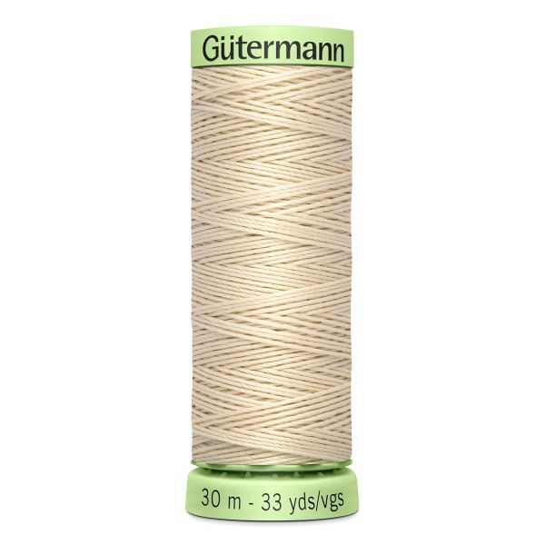 Нитки отделочные Gutermann Top Stitch, 30м, 169 пломбир, 5 катушек