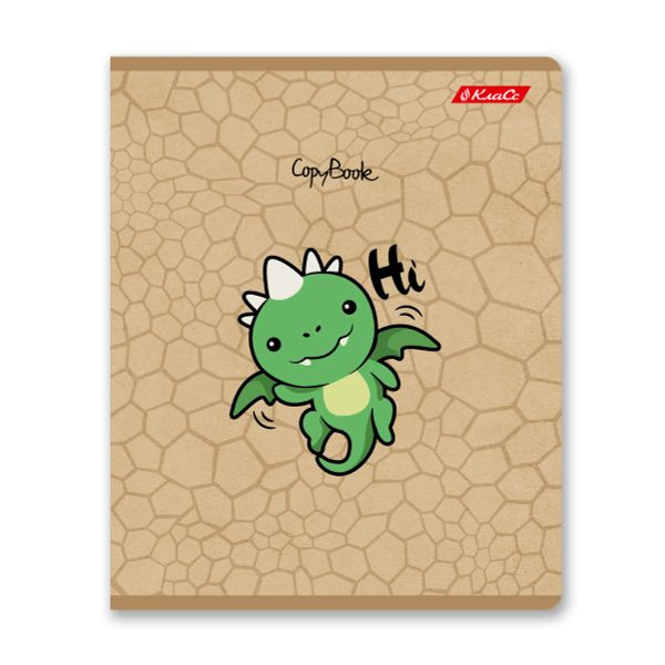 Тетрадь ученическая общая, A5+ 48 л. на скобе 65 г/м², белизна 100%, 10 шт, линия в термоусадочной пленке, 000762 Подраконим!, Светоч 48ТЕТл-001